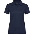 Marineblau - Front - Tee Jay - "Club" Poloshirt für Damen