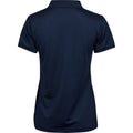 Marineblau - Back - Tee Jay - "Club" Poloshirt für Damen
