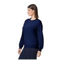 Marineblau - Side - Gildan - "Softstyle" Pullover Mittelschwer für Herren-Damen Unisex