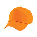 Orange - Front - Beechfield - "Original" Kappe 5 Segmente für Kinder
