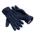 Dunkelblau - Front - Beechfield - Herren-Damen Unisex Handschuhe "Alpine" Suprafleece