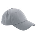 Hellgrau - Front - Beechfield - Baseball-Mütze 6 Segmente für Herren-Damen Unisex