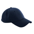 Marineblau - Front - Beechfield - Baseball-Mütze 6 Segmente für Herren-Damen Unisex