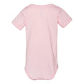 Pink - Back - Bella + Canvas - Bodysuit für Baby  kurzärmlig