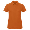 Orange - Front - B&C - "ID.001" Poloshirt für Damen