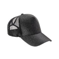 Schwarz - Front - Result Headwear - "New York" Trucker Cap für Herren-Damen Unisex