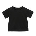 Schwarz - Front - Bella + Canvas - T-Shirt für Baby