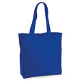 Kräftiges Königsblau - Front - Westford Mill - Einkaufstasche "Premium", Maxi, Baumwolle aus biologischem Anbau