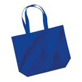 Kräftiges Königsblau - Back - Westford Mill - Einkaufstasche "Premium", Maxi, Baumwolle aus biologischem Anbau