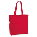 Rot - Front - Westford Mill - Einkaufstasche "Premium", Maxi, Baumwolle aus biologischem Anbau