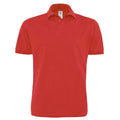 Rot - Front - B&C - "Heavymill" Poloshirt für Herren