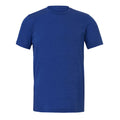 Königsblau meliert - Front - Bella + Canvas - T-Shirt für Herren-Damen Unisex  kurzärmlig