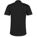 Schwarz - Back - Kustom Kit - Hemd für Herren  kurzärmlig