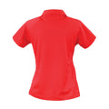 Rot-Weiß - Back - Spiro - "Team Spirit" Poloshirt für Damen