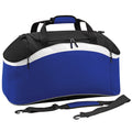 Kräftiges Königsblau-Schwarz-Weiß - Front - Bagbase - Reisetasche "Teamwear"