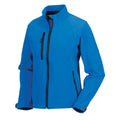 Azurblau - Front - Jerzees Colours Damen Softshell Jacke Wind und Wasser abweisend