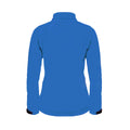 Azurblau - Back - Jerzees Colours Damen Softshell Jacke Wind und Wasser abweisend