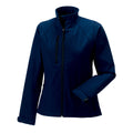 Marineblau - Front - Jerzees Colours Damen Softshell Jacke Wind und Wasser abweisend