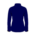 Marineblau - Back - Jerzees Colours Damen Softshell Jacke Wind und Wasser abweisend