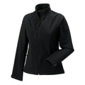 Schwarz - Front - Jerzees Colours Damen Softshell Jacke Wind und Wasser abweisend
