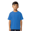 Königsblau - Front - Gildan - T-Shirt Weiche Haptik für Kinder