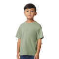 Salbei - Front - Gildan - T-Shirt Weiche Haptik für Kinder