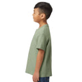 Salbei - Side - Gildan - T-Shirt Weiche Haptik für Kinder