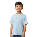 Hellblau - Front - Gildan - T-Shirt Weiche Haptik für Kinder