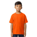 Orange - Front - Gildan - T-Shirt Weiche Haptik für Kinder