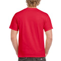 Sports Scharlach Rot - Back - Gildan Hammer - T-Shirt für Herren-Damen Unisex