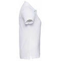 Weiß - Side - Jerzees Colours Damen Pikee Poloshirt, Kurzarm