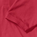 Rot - Pack Shot - Russel Herren Klassik Kurzarm Polycotton Polo Shirt
