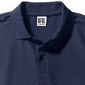 Marineblau - Lifestyle - Russel Herren Klassik Kurzarm Polycotton Polo Shirt