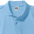 Himmelblau - Lifestyle - Russel Herren Klassik Kurzarm Polycotton Polo Shirt