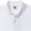Weiß - Lifestyle - Russel Herren Klassik Kurzarm Polycotton Polo Shirt