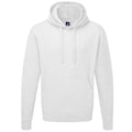 weiß - Front - Russell Colour Kapuzenpullover - Kapuzen-Sweatshirt - Hoodie