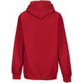 Rot - Back - Russell Colour Kapuzenpullover - Kapuzen-Sweatshirt - Hoodie