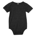 Dunkelgrau - Front - Bella + Canvas - Bodysuit für Baby  kurzärmlig