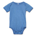 Columbia Blau - Front - Bella + Canvas - Bodysuit für Baby  kurzärmlig