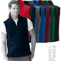 Marineblau - Back - Jerzees Colour Fleece-Weste