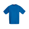 Azur Blau - Front - Russell Colours Classic T-Shirt für Männer