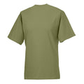 Oliv - Back - Russell Colours Classic T-Shirt für Männer