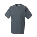 Grau - Front - Russell Colours Classic T-Shirt für Männer