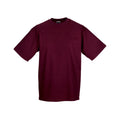 Burgunder - Front - Russell Colours Classic T-Shirt für Männer