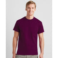 Burgunder - Side - Russell Colours Classic T-Shirt für Männer
