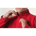 Rot - Back - Jerzees Schoolgear Fleece Jacke für Kinder