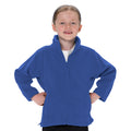 Helles Royalblau - Back - Jerzees Schoolgear Fleece Jacke für Kinder