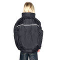 Schwarz-Aschgrau - Back - Regatta Dover Jacke für Kinder
