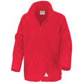 Rot - Front - Result Core Kinder Mikro Fleece Jacke