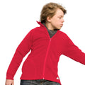 Rot - Back - Result Core Kinder Mikro Fleece Jacke